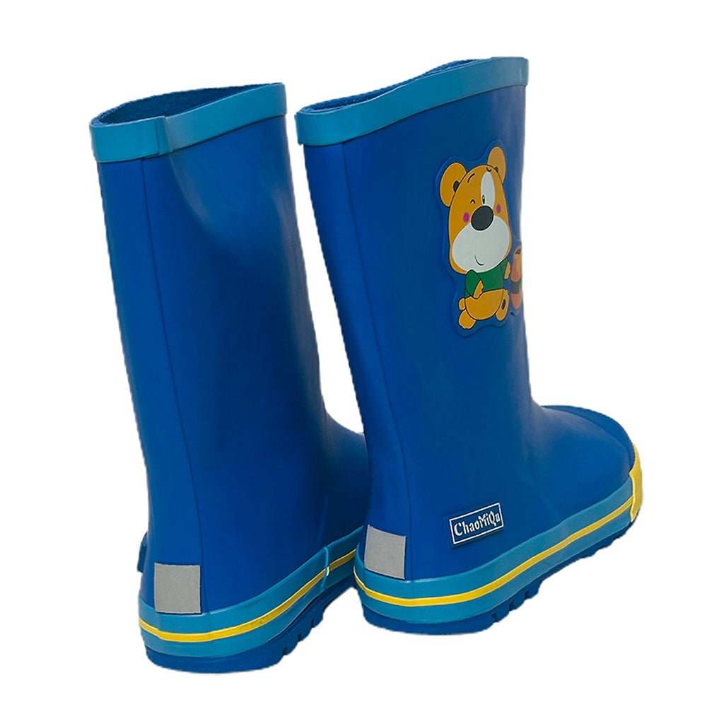 Mr. Ted Thomas, Flexible Rubber Rain Gumboots for Toddlers and Kids - Little Surprise BoxMr. Ted Thomas, Flexible Rubber Rain Gumboots for Toddlers and Kids