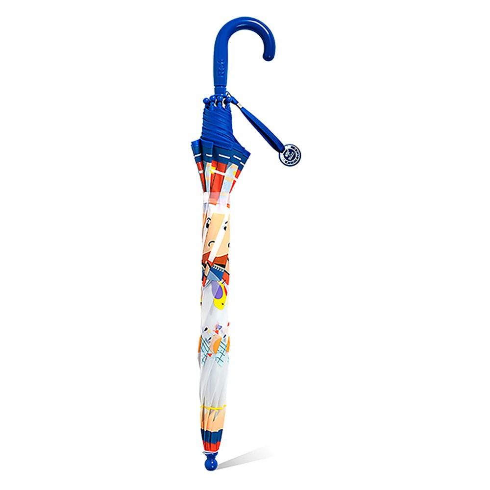 Panda Police Transparent Style Blue Umbrella for Kids - Little Surprise BoxPanda Police Transparent Style Blue Umbrella for Kids