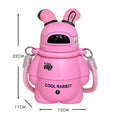 Pink Alien Spaceship Stainless Steel water Bottle for Kids, 470ml - Little Surprise BoxPink Alien Spaceship Stainless Steel water Bottle for Kids, 470ml