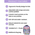 Pink Astro School Backpack for Kids - Little Surprise BoxPink Astro School Backpack for Kids