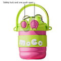 Pink & Green 2 way Lid Style Moco Kids Water, 600 ml - Little Surprise BoxPink & Green 2 way Lid Style Moco Kids Water, 600 ml