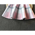 Pink Plaid Peter Pan collar 2 pcs sweatshirt & Skirt Winterwear set for Girls - Little Surprise BoxPink Plaid Peter Pan collar 2 pcs sweatshirt & Skirt Winterwear set for Girls