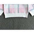 Pink Plaid Peter Pan collar 2 pcs sweatshirt & Skirt Winterwear set for Girls - Little Surprise BoxPink Plaid Peter Pan collar 2 pcs sweatshirt & Skirt Winterwear set for Girls