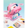 Pink Rainbow Splash Ergonomic School Backpack for Kids - Little Surprise BoxPink Rainbow Splash Ergonomic School Backpack for Kids