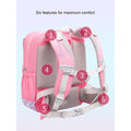 Pink Rainbow Splash Ergonomic School Backpack for Kids - Little Surprise BoxPink Rainbow Splash Ergonomic School Backpack for Kids