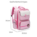 Pink with White Flap Ergonomic Anti gravity Shock absorption School Backpack for Kids - Little Surprise BoxPink with White Flap Ergonomic Anti gravity Shock absorption School Backpack for Kids