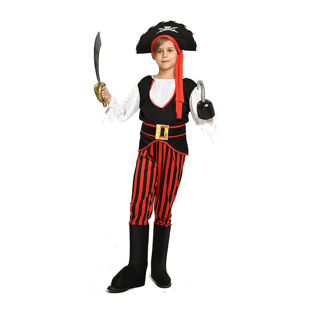 Pirates Theme Kids Halloween Costume Dress Up for Boys - Little Surprise BoxPirates Theme Kids Halloween Costume Dress Up for Boys