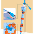 Planet Space theme Blue & Orange Umbrella for Kids - Little Surprise BoxPlanet Space theme Blue & Orange Umbrella for Kids