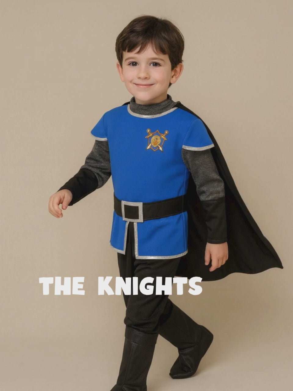 The Knight Kids Halloween Costume