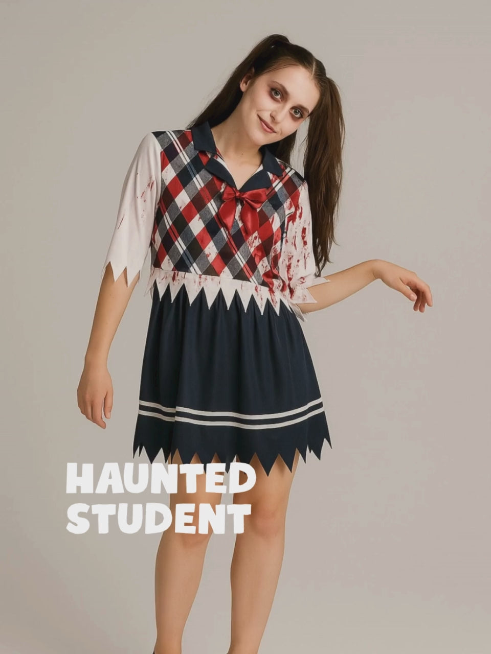 Haunted Student Adults Halloween Costume Dress Up