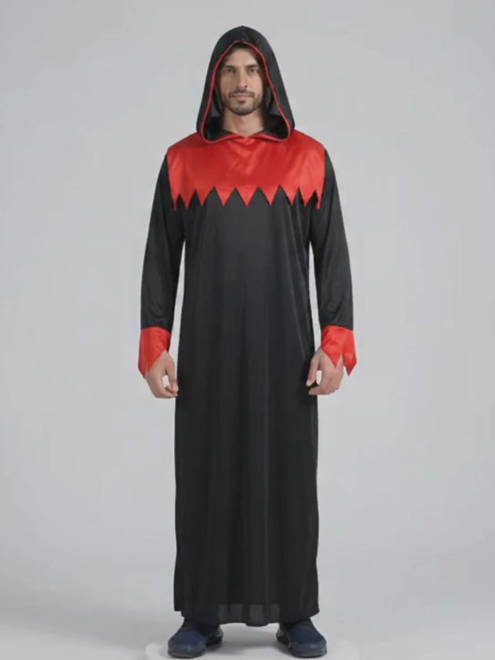 Spooky Hoody Deathman Halloween Costume Fancy Dress Up