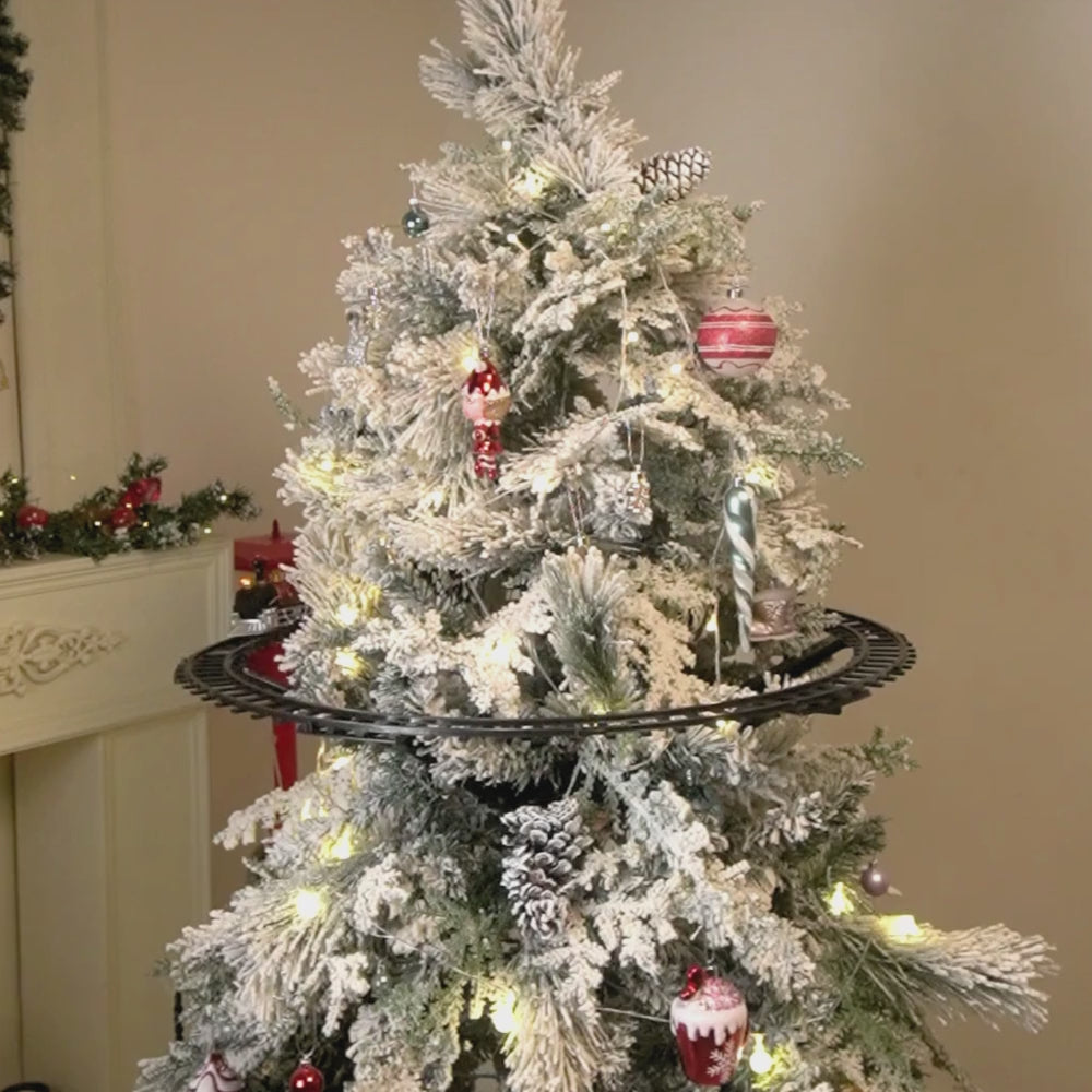 MC Train Tree with Light and Sound Christmas Tree Decoration.