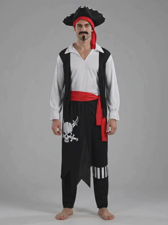 Pirates theme Adults Halloween Costume Dress Up