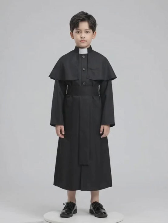 Junior Priest , Kids Halloween Costume Fancy Dress Up