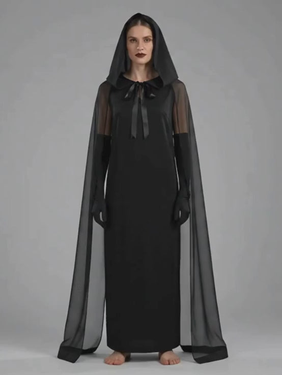 Night Ghost Adults Halloween Costume Dress Up