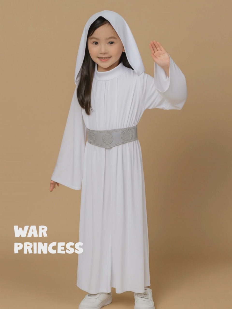War Princess theme Kids Halloween Costume