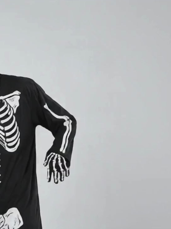 Scary Skeleton Adults Halloween Costume Dress Up