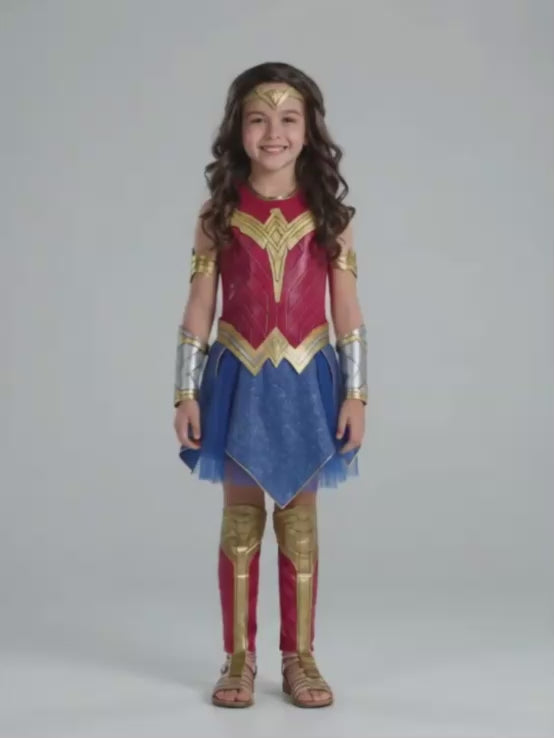 Wonder Supergirl Kids Halloween Costume
