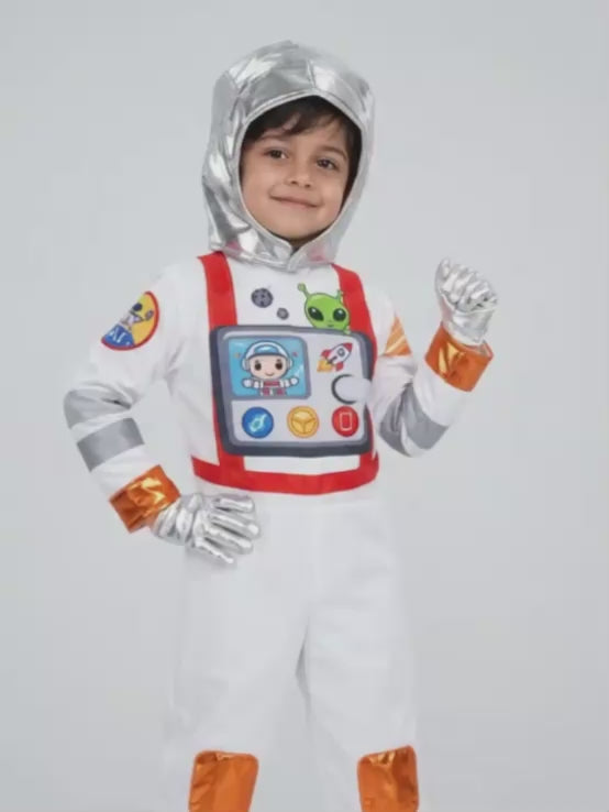 Colorful Space Explorer, Kids Halloween Costume Fancy Dress Up