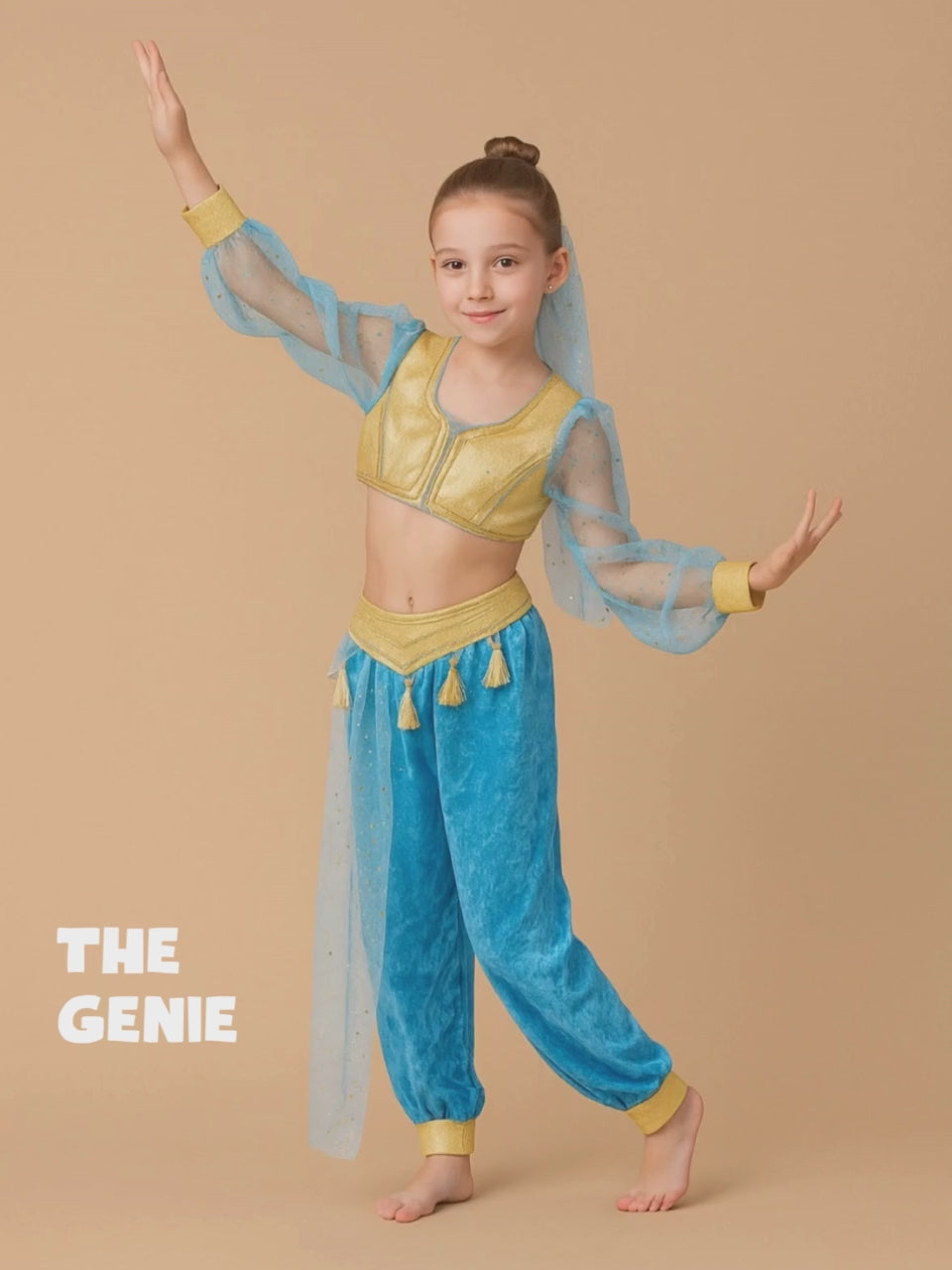 The Genie,Kids Halloween Costume Fancy Dress Up