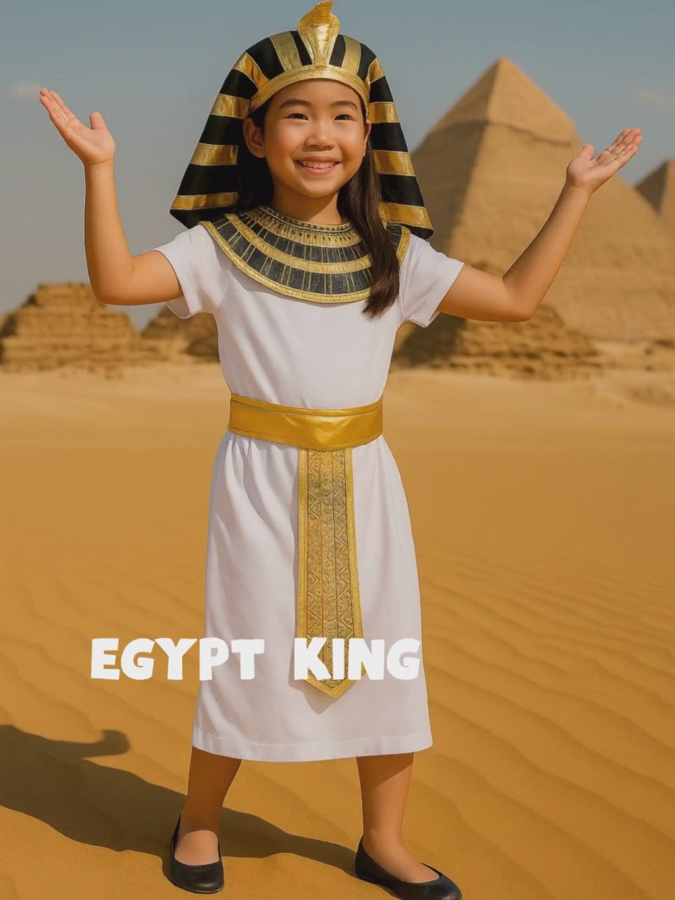 Egypt King theme Kids Halloween Costume