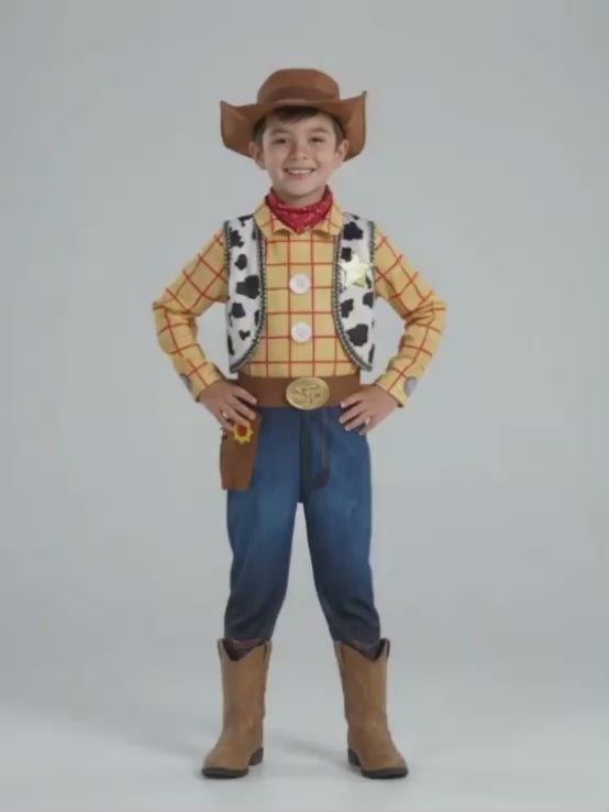 Cowboy theme Kids Halloween Costume Fancy Dress Up