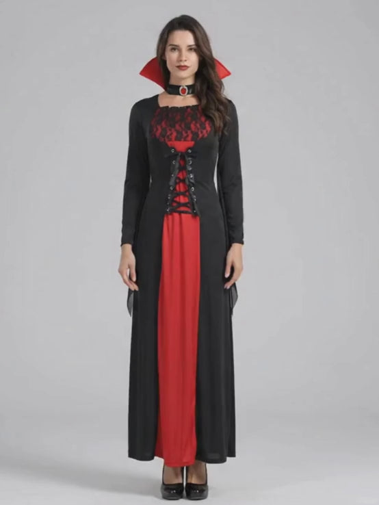 Dracula Lady Halloween costume Fancy Dress Up