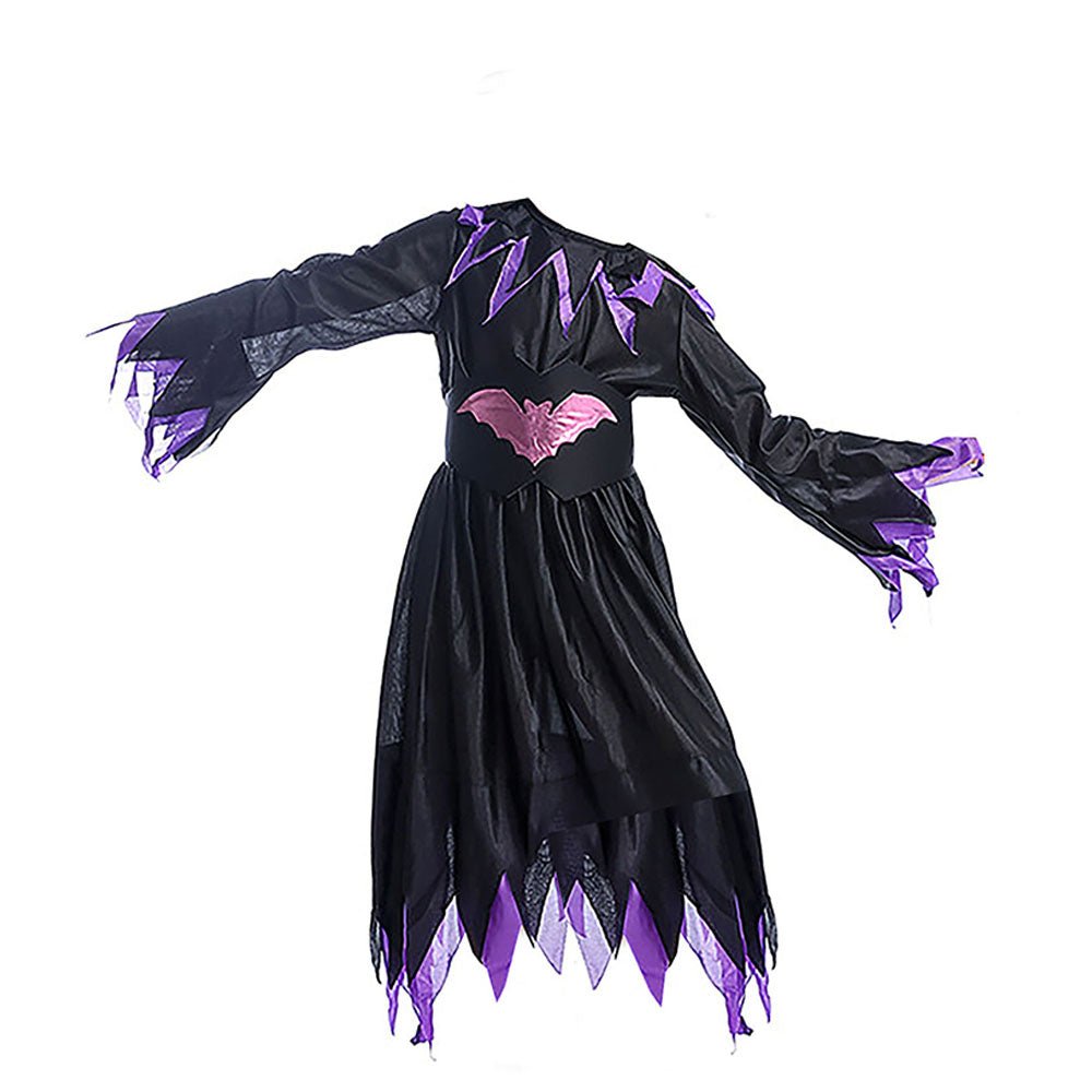 Purple Bat Witch Kids Halloween Costume - Little Surprise BoxPurple Bat Witch Kids Halloween Costume