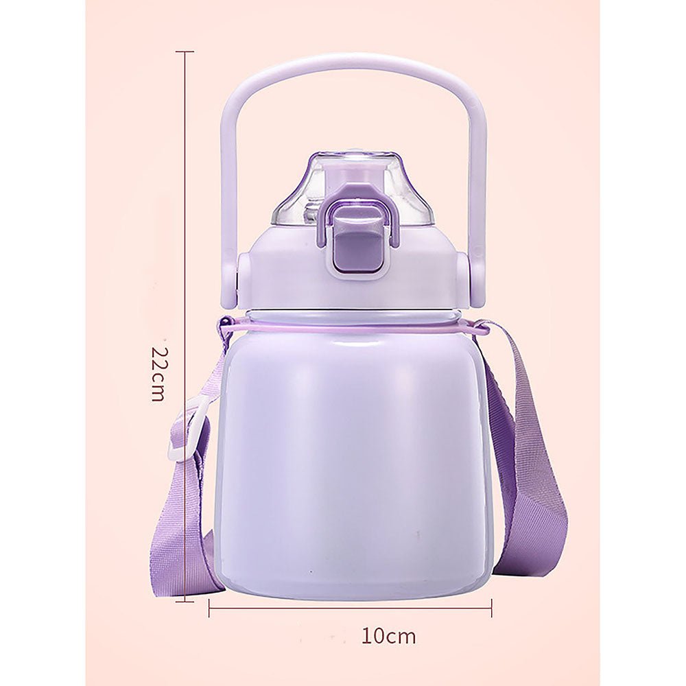 Purple Bento Box & Belly Water Bottle Combo Rakhi Gift for Sister - Little Surprise BoxPurple Bento Box & Belly Water Bottle Combo Rakhi Gift for Sister