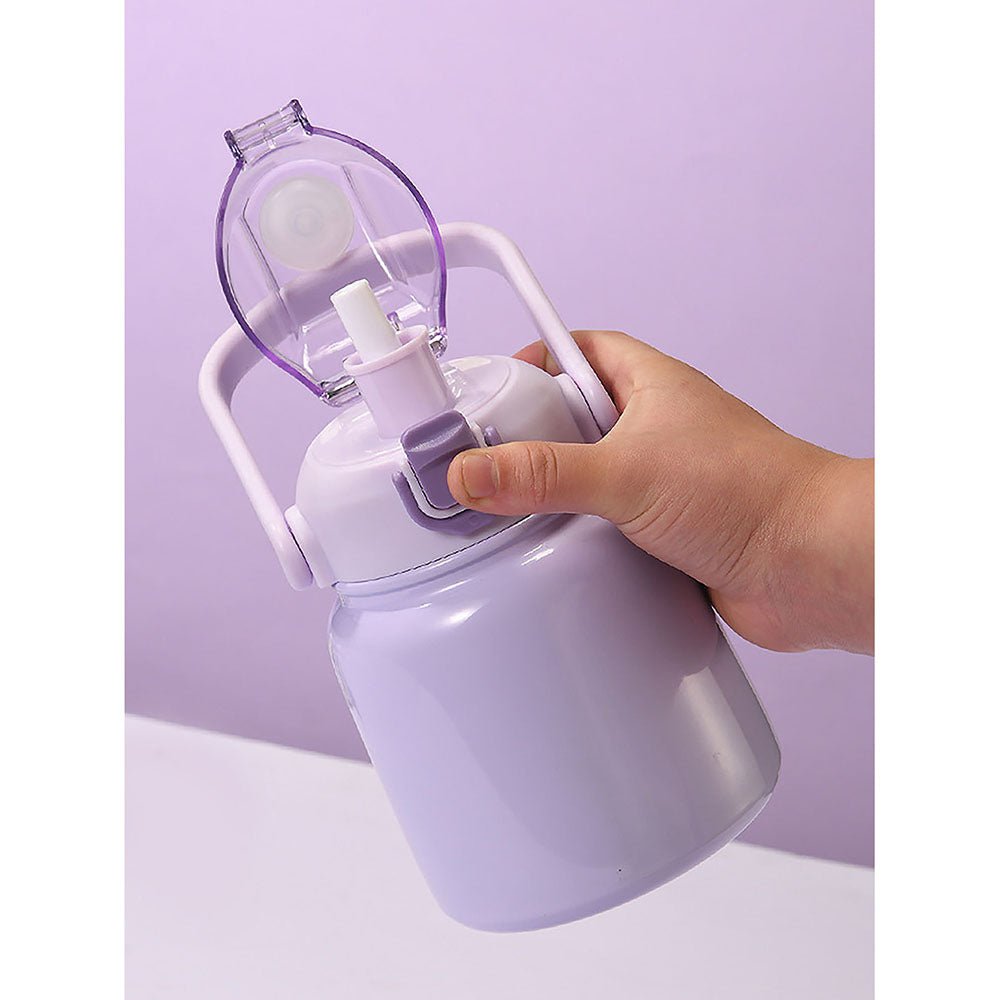 Purple Bento Box & Belly Water Bottle Combo Rakhi Gift for Sister - Little Surprise BoxPurple Bento Box & Belly Water Bottle Combo Rakhi Gift for Sister