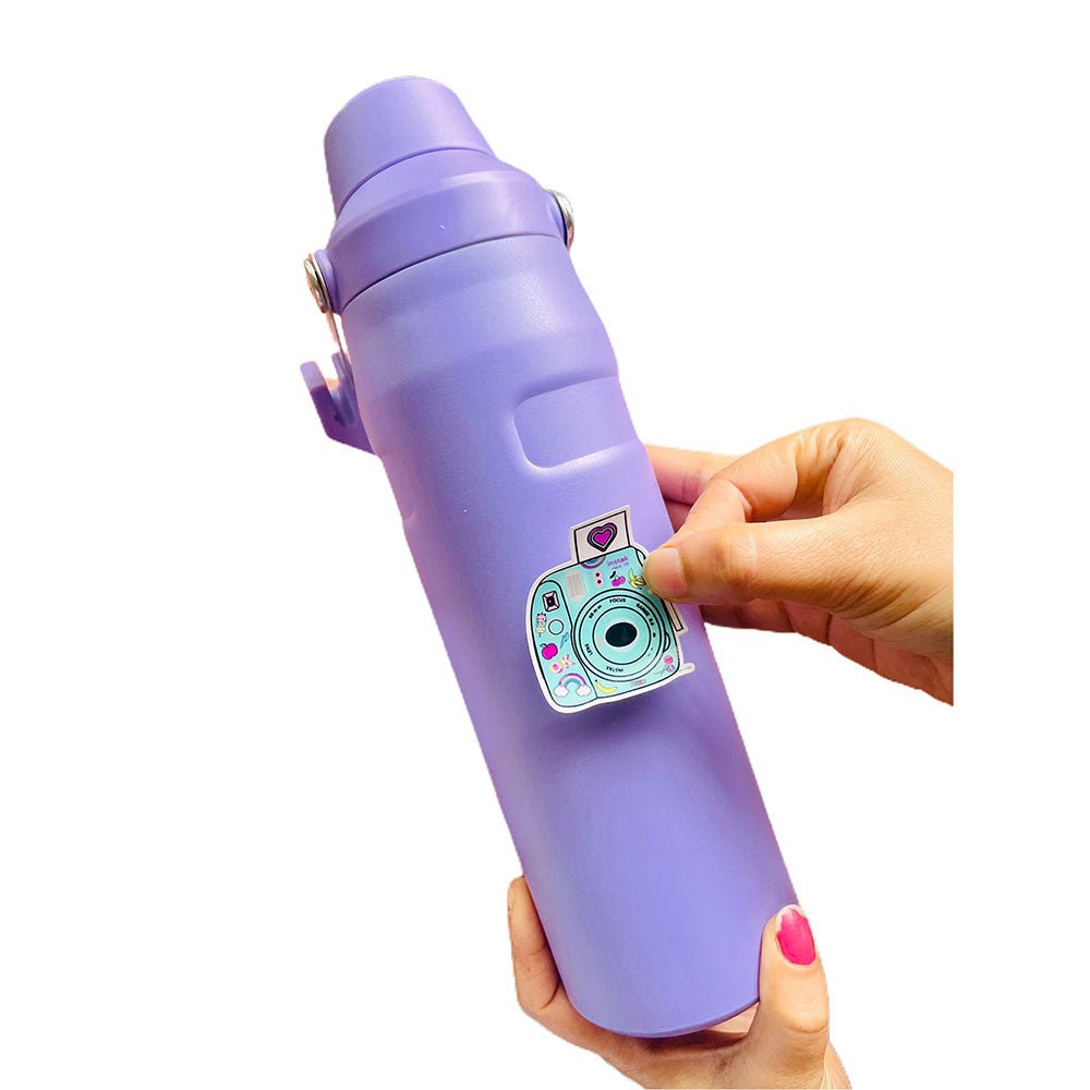 Purple Bento Box & Water Bottle Combo Rakhi Gift for Sister - Little Surprise BoxPurple Bento Box & Water Bottle Combo Rakhi Gift for Sister