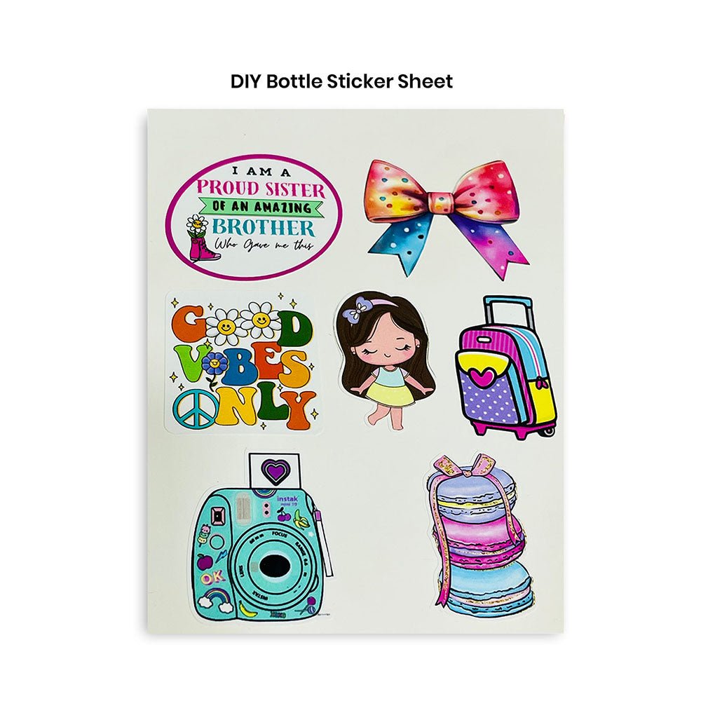 Purple Bento Box & Water Bottle Combo Rakhi Gift for Sister - Little Surprise BoxPurple Bento Box & Water Bottle Combo Rakhi Gift for Sister