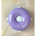 Purple Donut Medium Size, Stainless Steel Lunch Box, 300ml - Little Surprise BoxPurple Donut Medium Size, Stainless Steel Lunch Box, 300ml