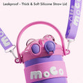 Purple & Pink 2 way Lid Style Moco Kids Water, 600 ml - Little Surprise BoxPurple & Pink 2 way Lid Style Moco Kids Water, 600 ml