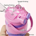 Purple & Pink 2 way Lid Style Moco Kids Water, 600 ml - Little Surprise BoxPurple & Pink 2 way Lid Style Moco Kids Water, 600 ml