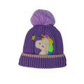 Purple Unicorn Pompom Winter Cap & matching Neck Muffler 2pcs Set, 3 - 8yrs - Little Surprise BoxPurple Unicorn Pompom Winter Cap & matching Neck Muffler 2pcs Set, 3 - 8yrs