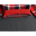 Red Plaid Peter Pan collar 2 pcs sweatshirt & Skirt Winterwear set for Girls - Little Surprise BoxRed Plaid Peter Pan collar 2 pcs sweatshirt & Skirt Winterwear set for Girls