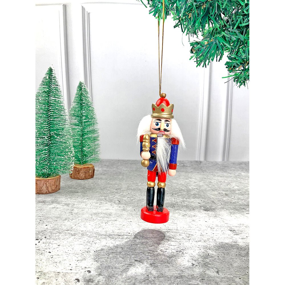 Royal theme, set of 5 wooden Nutcrackers , Christmas Tree Ornaments - Little Surprise BoxRoyal theme, set of 5 wooden Nutcrackers , Christmas Tree Ornaments