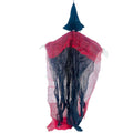 Scary Red Hanging Long Haired Floating Ghost, Halloween Décor - Little Surprise BoxScary Red Hanging Long Haired Floating Ghost, Halloween Décor