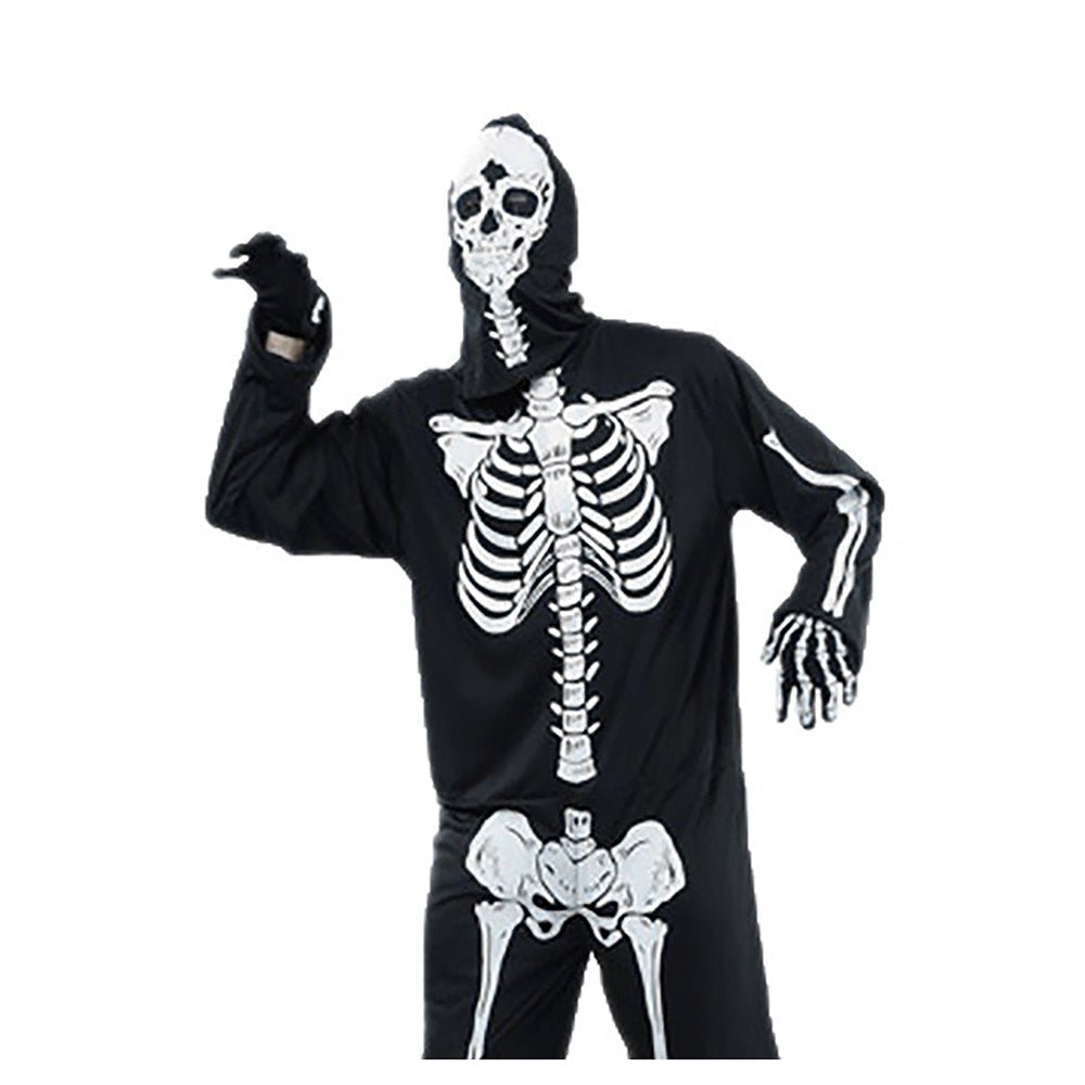 Scary Skeleton Adults Halloween Costume Dress Up - Little Surprise BoxScary Skeleton Adults Halloween Costume Dress Up