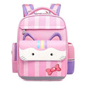 Shiny Pink Cat Lunchbag and Ergonomic School Backpack for Kids.(2 pcs set) - Little Surprise BoxShiny Pink Cat Lunchbag and Ergonomic School Backpack for Kids.(2 pcs set)