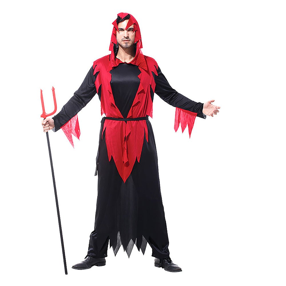 The Red Devil Adults Halloween Costume Dress Up - Little Surprise BoxThe Red Devil Adults Halloween Costume Dress Up