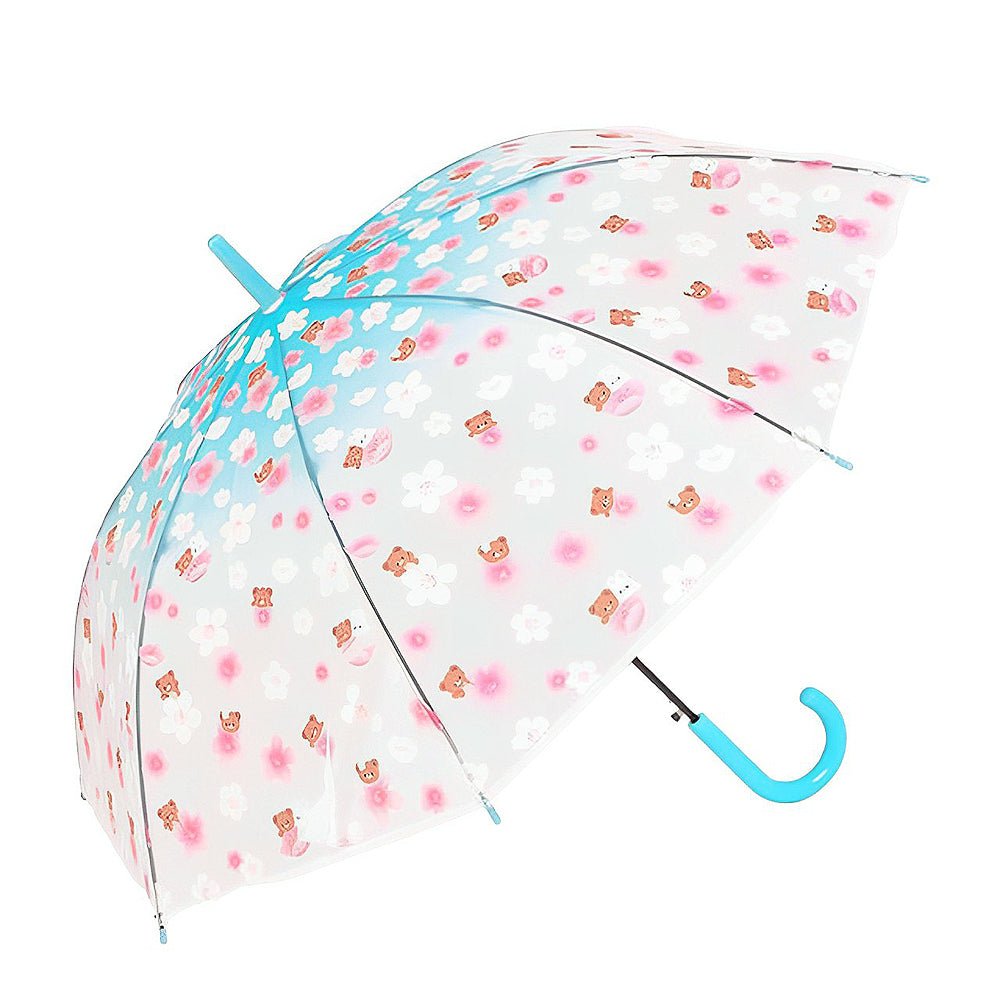 Transparent Blue Bunny Umbrella for Kids - Little Surprise BoxTransparent Blue Bunny Umbrella for Kids