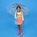 Transparent Blue Bunny Umbrella for Kids - Little Surprise BoxTransparent Blue Bunny Umbrella for Kids