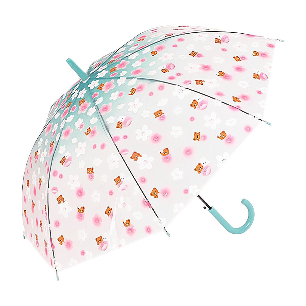 Transparent Green Bunny Umbrella for Kids - Little Surprise BoxTransparent Green Bunny Umbrella for Kids