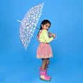 Transparent Purple Bunny Umbrella for Kids - Little Surprise BoxTransparent Purple Bunny Umbrella for Kids