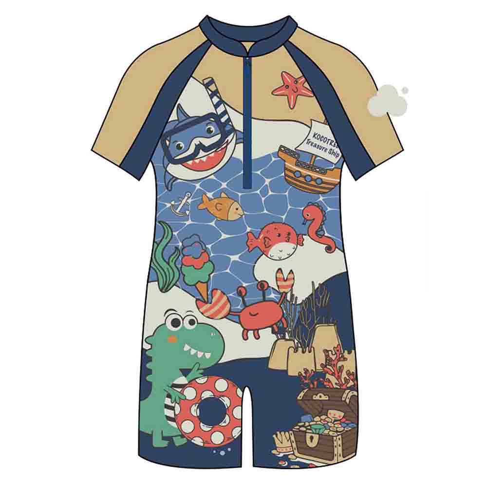 Under Sea theme Swimwear for Kids & Toddlers with UPF 50+ - Little Surprise BoxUnder Sea theme Swimwear for Kids & Toddlers with UPF 50+