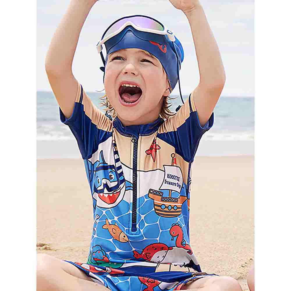 Under Sea theme Swimwear for Kids & Toddlers with UPF 50+ - Little Surprise BoxUnder Sea theme Swimwear for Kids & Toddlers with UPF 50+