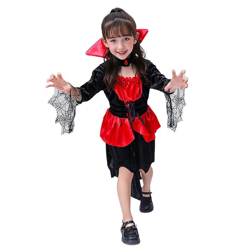 Wampire Witch Theme Kids Halloween Costume - Little Surprise BoxWampire Witch Theme Kids Halloween Costume