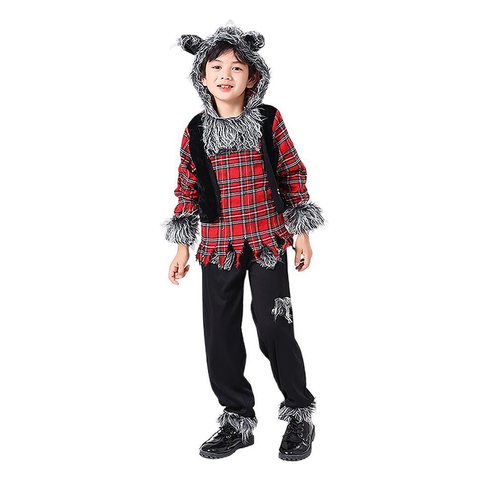 Werewolf Theme Kids Halloween Costume - Little Surprise BoxWerewolf Theme Kids Halloween Costume